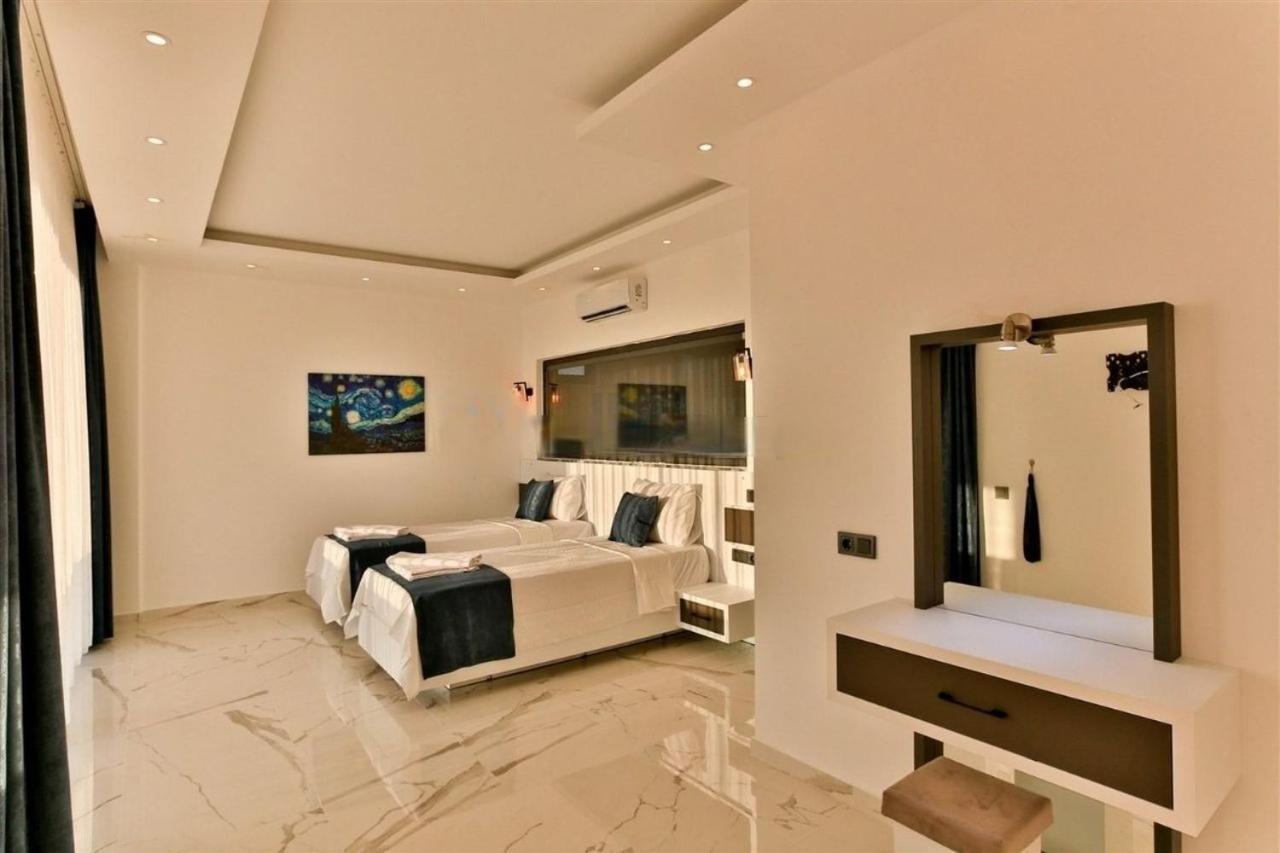 Villa Lycian-Kalkan 3 Bedroom-2 Jakuzzies-Sauna-Turkish Hamam-Huge Private Pool And Lovely Garden Каш Экстерьер фото