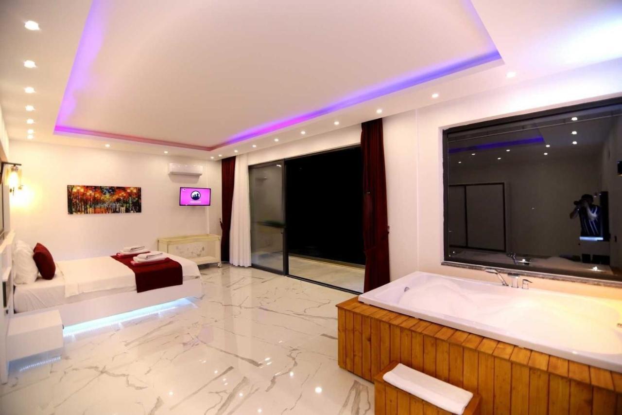 Villa Lycian-Kalkan 3 Bedroom-2 Jakuzzies-Sauna-Turkish Hamam-Huge Private Pool And Lovely Garden Каш Экстерьер фото