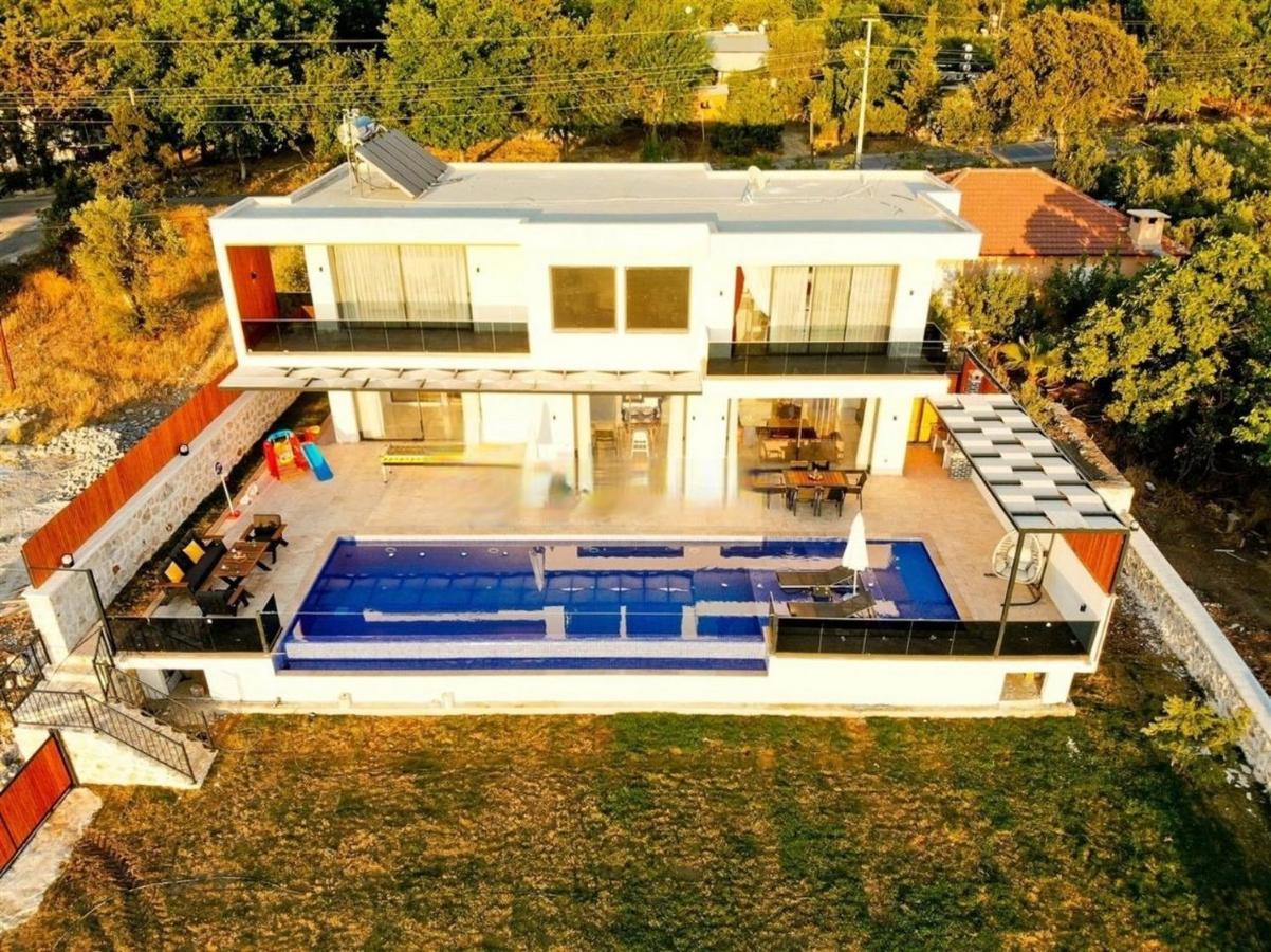 Villa Lycian-Kalkan 3 Bedroom-2 Jakuzzies-Sauna-Turkish Hamam-Huge Private Pool And Lovely Garden Каш Экстерьер фото